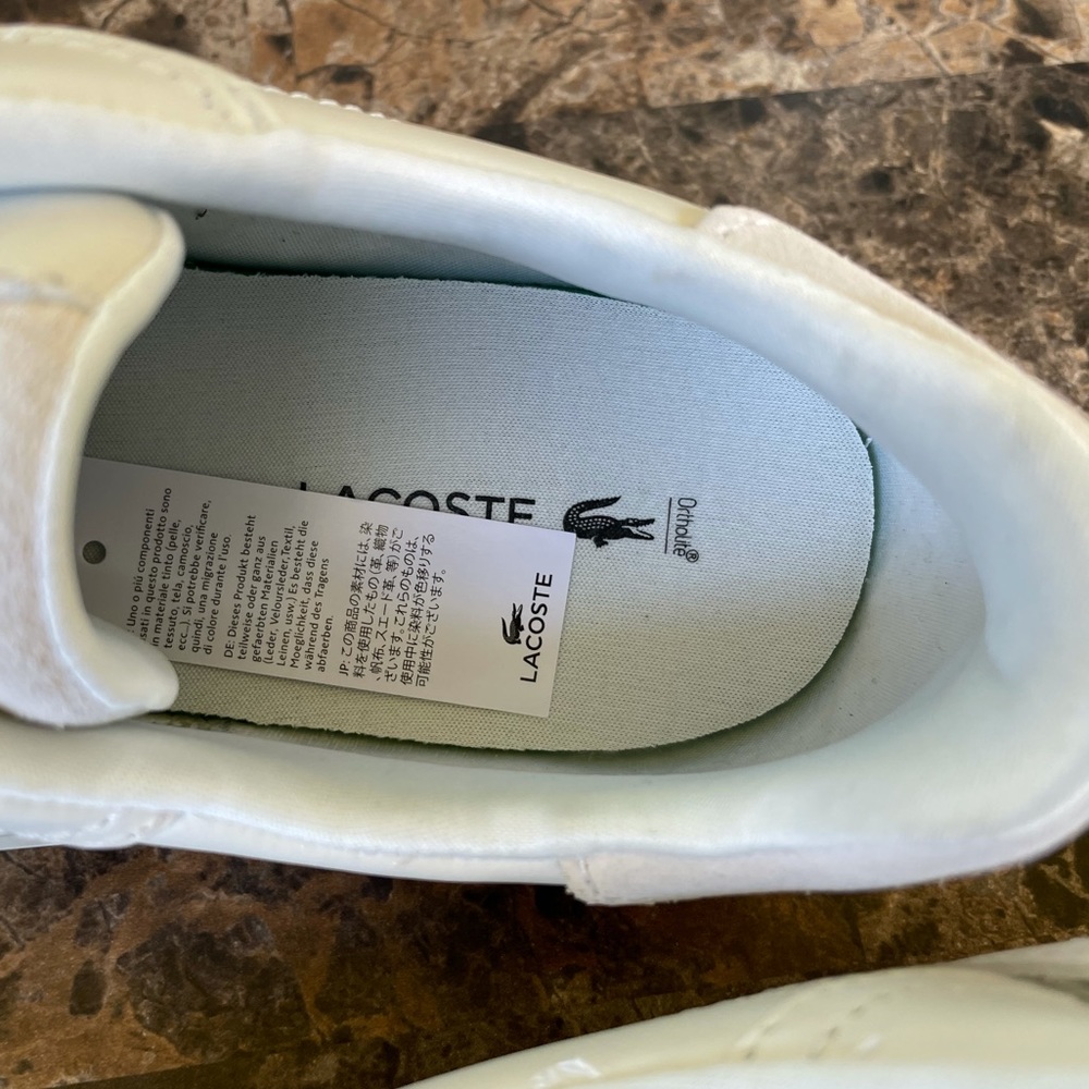 NEW Lacoste Women's Hapona Strap Casual Sneakers - Picture 4 of 16